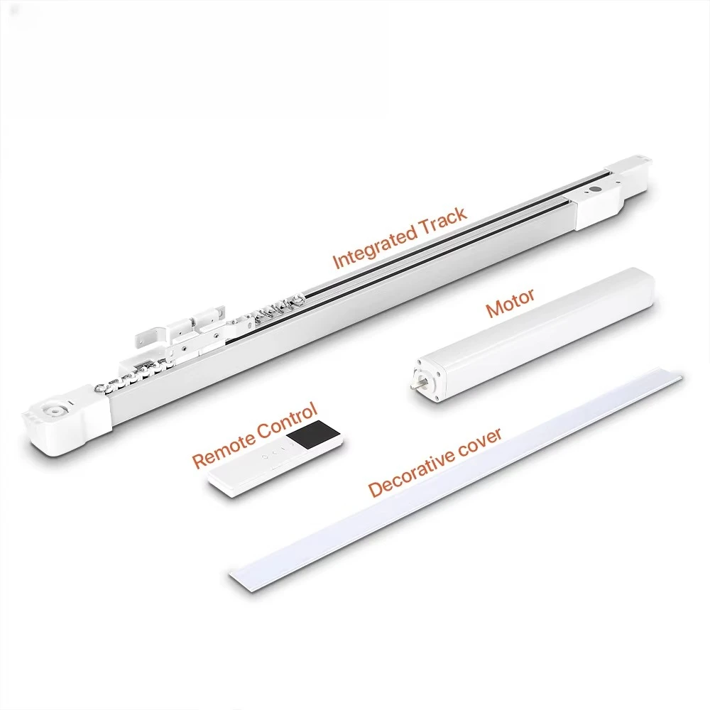 

Моторизованный электрический 4,5 м Tuya Smart Curtain Motor и выдвижной телескопический комплект штор Zigbee Wi-Fi App Control