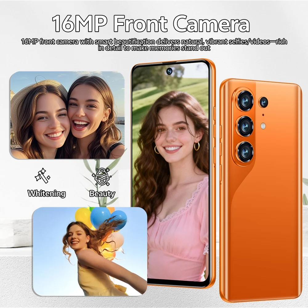 K-Touch Mobiltelefone C50 Pro Smartphone 7,3 Zoll Android 15 Handy 22GB 2TB 8000mAh Gesichtserkennung 5G Dual-SIM 16+48MP Kamera Globale Version Mobiltelefone für Männer Frauen Geschenke – Detail 9