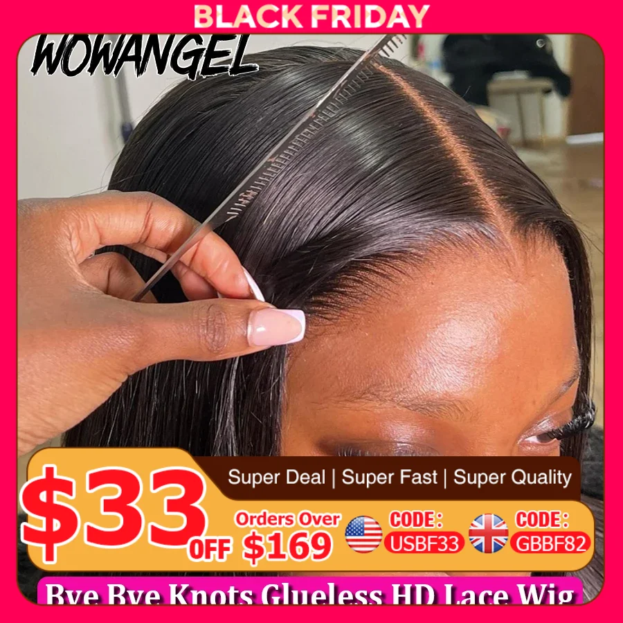 Do widzenia węzły peruki 5x5 HD zamknięcie koronki peruki naturalne skóra głowy 28-calowe bezklejowe ludzkie włosy gotowe do noszenia brazylijskich włosów dla kobiety