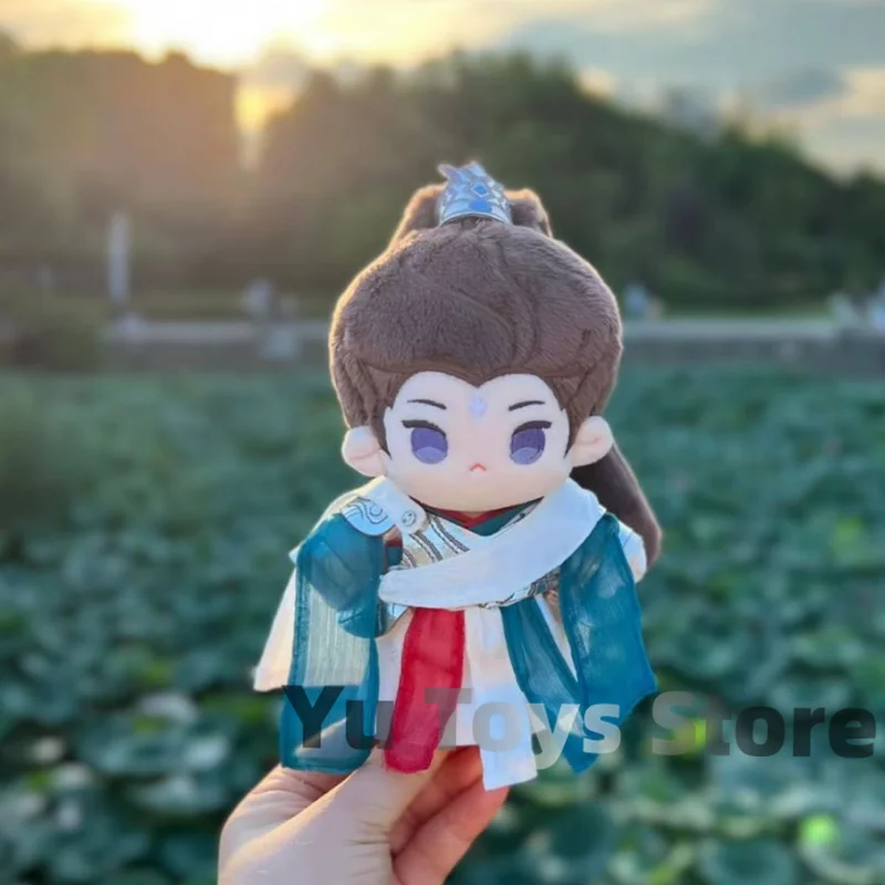 

Новинка, 15 см официальная фигурка на одежду до конца Луны, Ming Ye Sang Jiu Luo Yunxi кавайная плюшевая кукла, Рождественский подарок