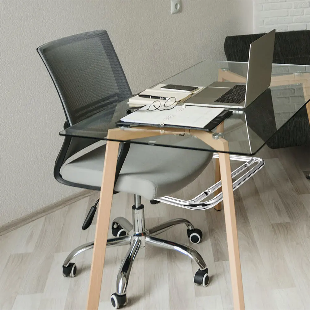 

2Pcs Retractable Foot Rest Cushion Ergonomic Office Chair Pedal Replaceable Supply Tidy Design Foot Rest Office Chair Footrest