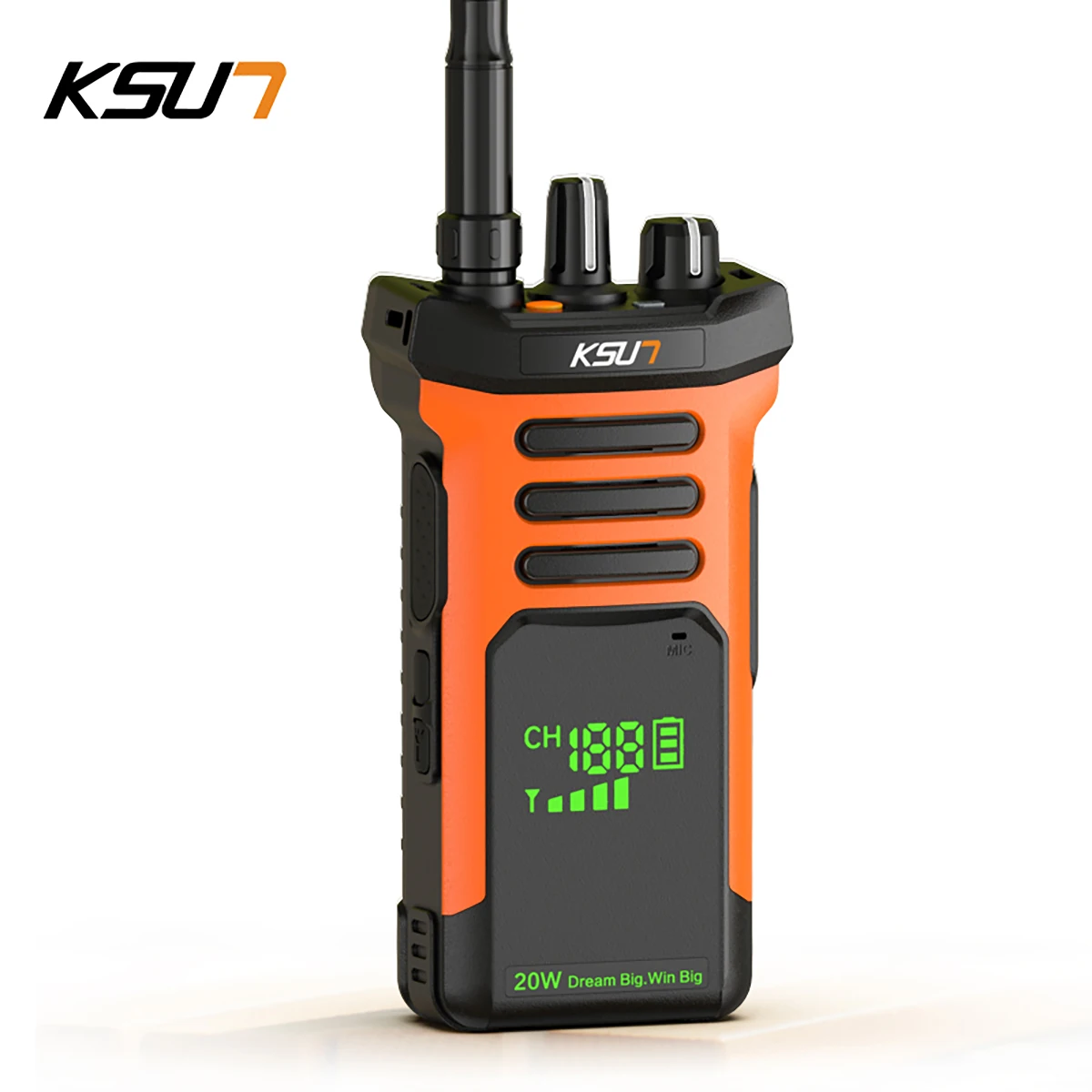 Imagem -03 - Walkie Talkie Profissional de Longo Alcance Poderoso Rádio Uhf Portátil para o Projeto Subterrâneo Transceiver Dispositivo sem Fio 20 w