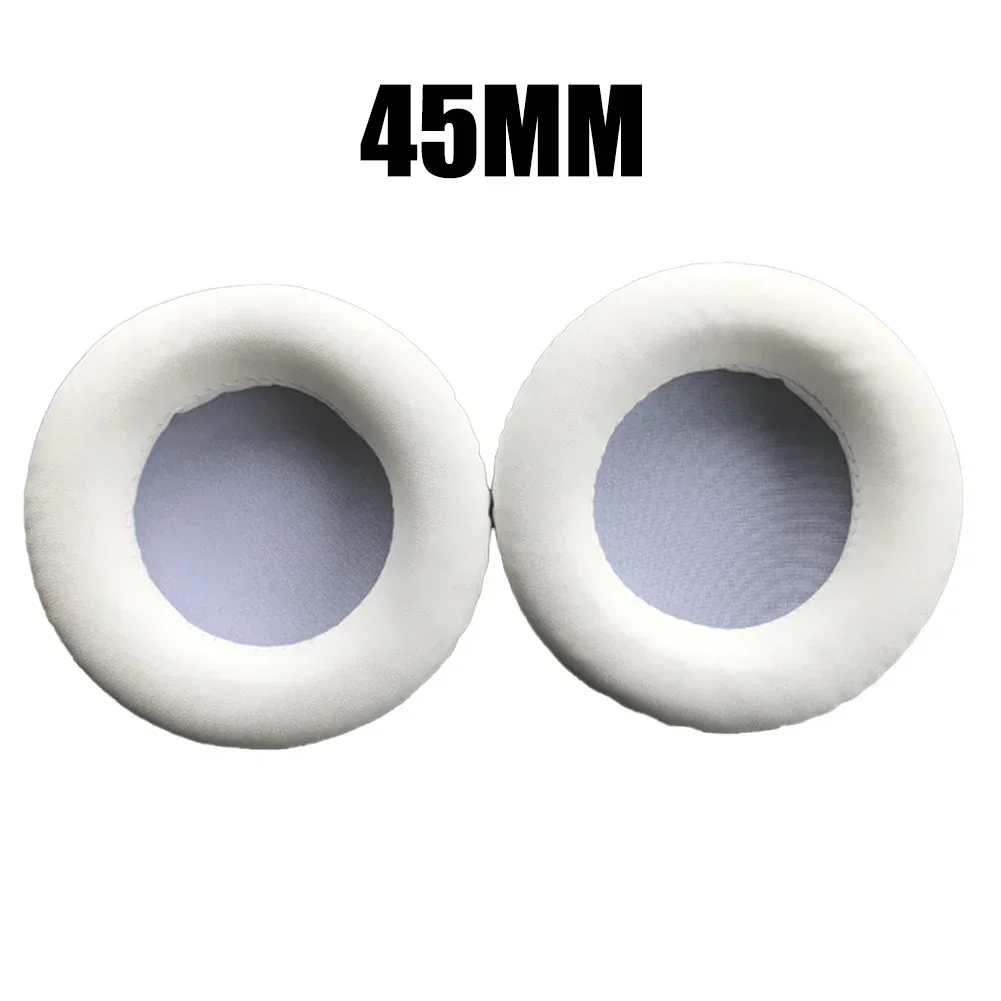 Almohadillas de espuma viscoelástica para auriculares, almohadillas para auriculares, blanco suave, 45-110mm, más nuevo, gran oferta