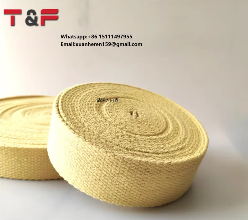 4 Inch 100*3mm Kevlar Wick - 30m Metre Roll