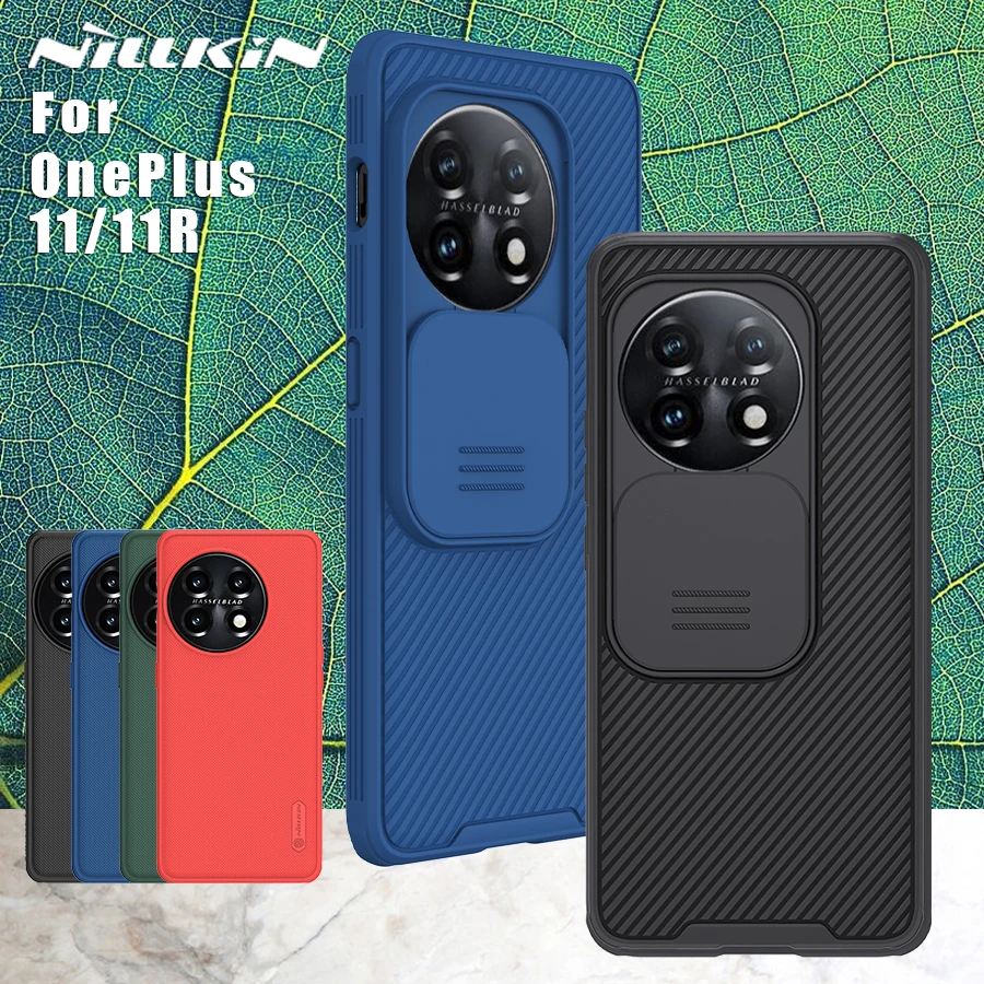 

Чехол Nillkin для OnePlus 11 5G, защита камеры, объектив 360, задняя крышка, защитный чехол для OnePlus 11 11R 10 Pro