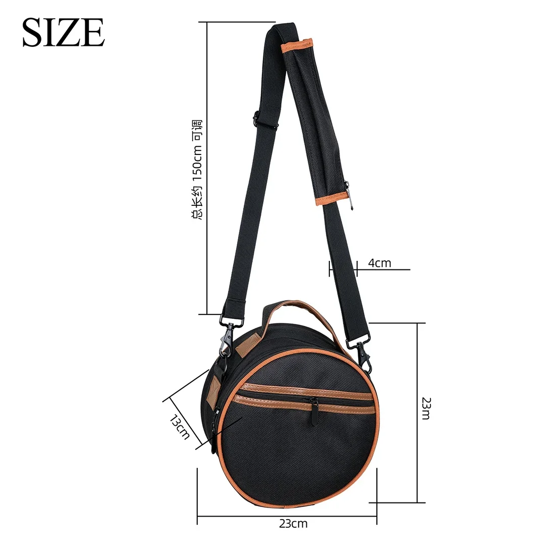 SLADE 8 Inch Steel Tongue Drum Bag Shoulder Bag Handpan Drum Steel Tongue Drum Waterproof Handbag Instrument Accessories