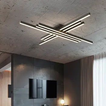 北歐家居裝飾沙龍臥室裝飾LED燈房間吸頂燈客廳室內照明吸頂燈 8 最佳銷售 家用吸頂燈 - №7