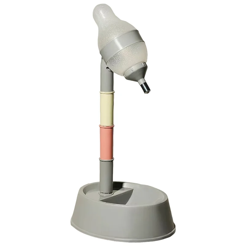 ABUH-distribuidor de agua ajustable en altura para mascotas, bebedero para perros, fuente de agua colgante para gatos, lamiendo la boca y la barbilla no húmeda