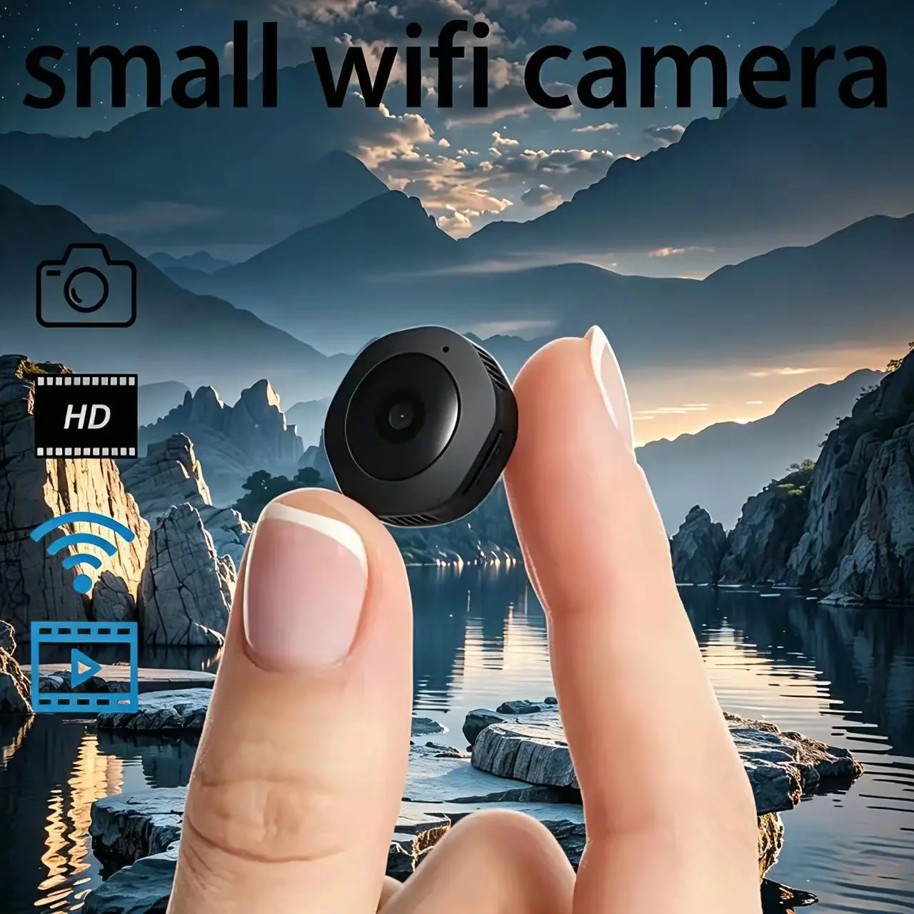 

HD Mini 4K 1080p Wireless Camera Portable Cam Invisible Night Version Camcorder Wifi Remote Monitor Video Voice Recorder Cameras