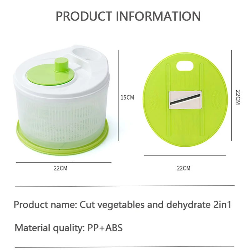 Salad Spinner & Vegetable Dryer 6