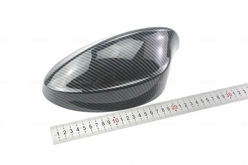 Vollständiger Ersatz im Carbonfaser-Stil, schwarze Rückspiegel-Abdeckkappen für BMW 1 3er E81 E82 E87 E88 E90 E91 E92 E93 – Detail 17