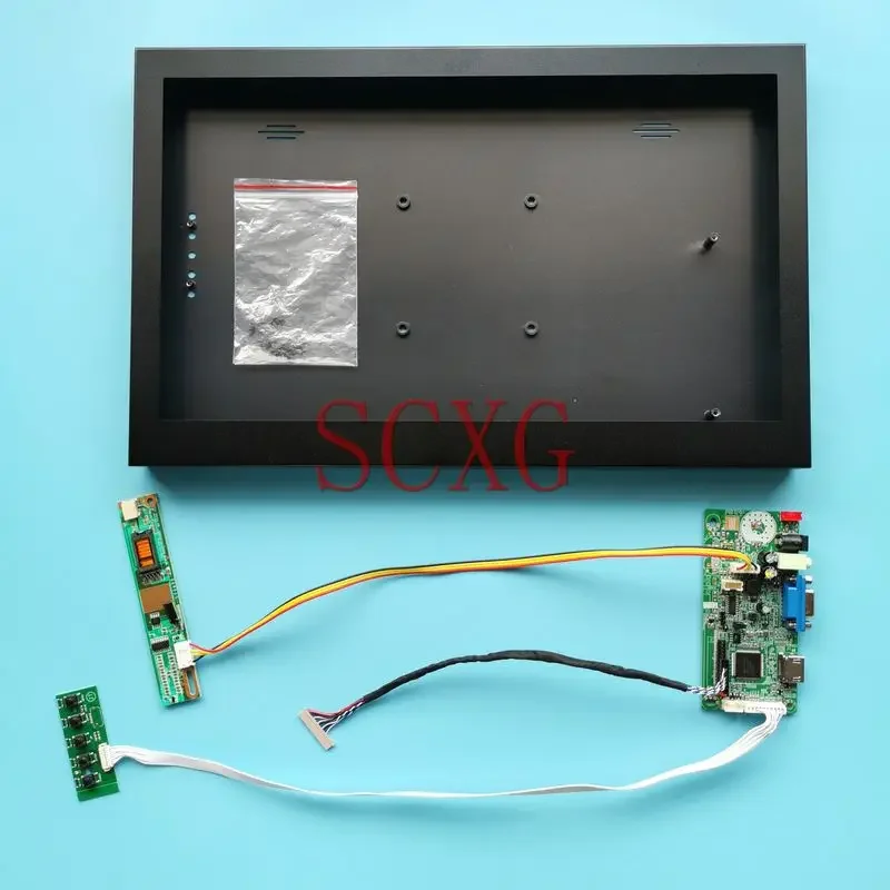 

Fit LP121X04 LP121X1 LP121X05 LVDS 20-Pin 1CCFL Kit 12.1" 58C Controller Drive Board+Metal Case LCD Display 1024*768