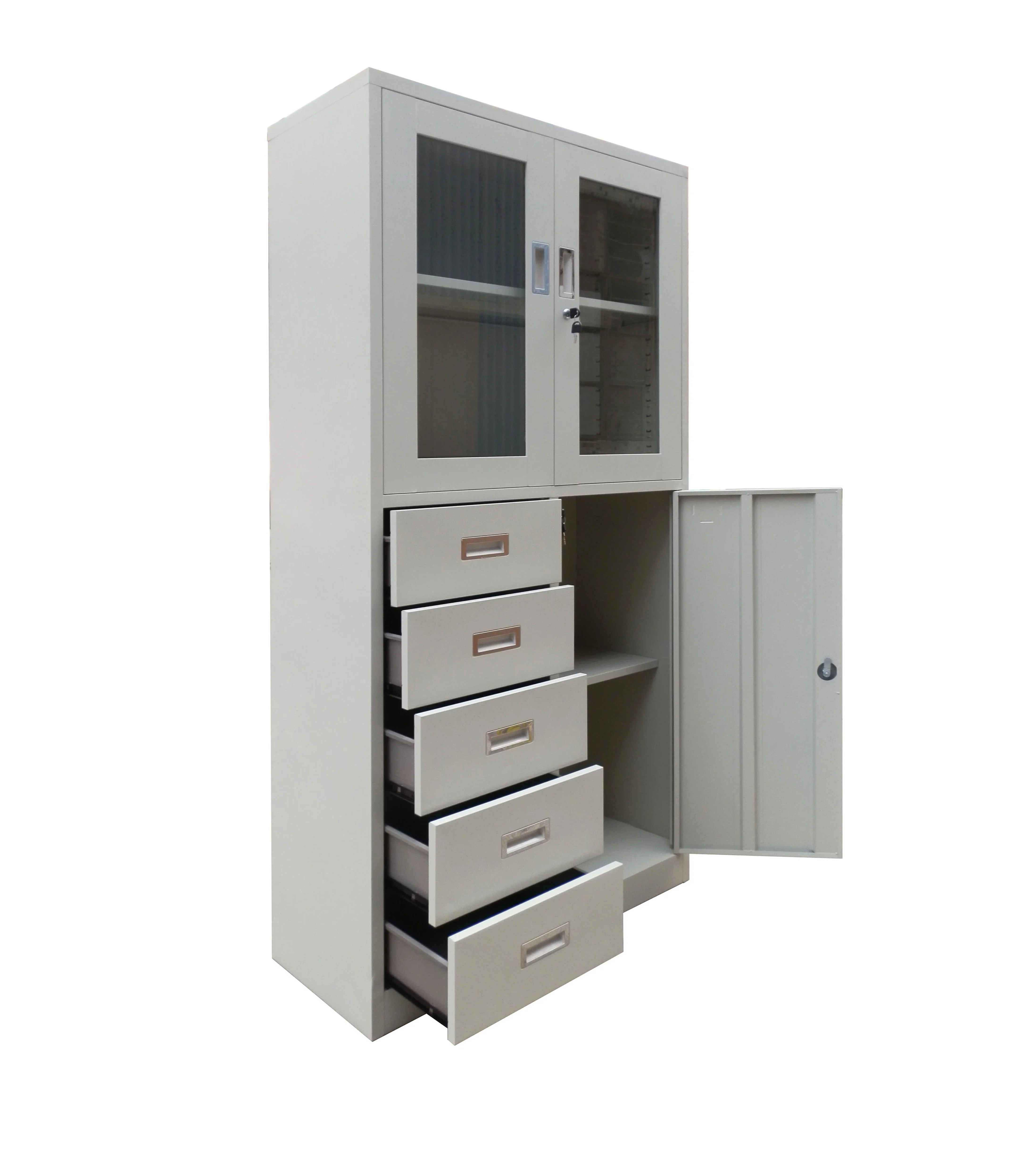 

#For Durable High Standard Metal File Storage Cabinet 5 Drawers File Office School Hospital Steel File Cabinet Cheap Factory