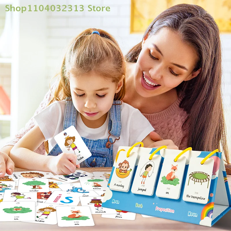 語彙力向上 特殊教育 言語療法 文章作成練習 フリップチャート 文章教育学習ツール