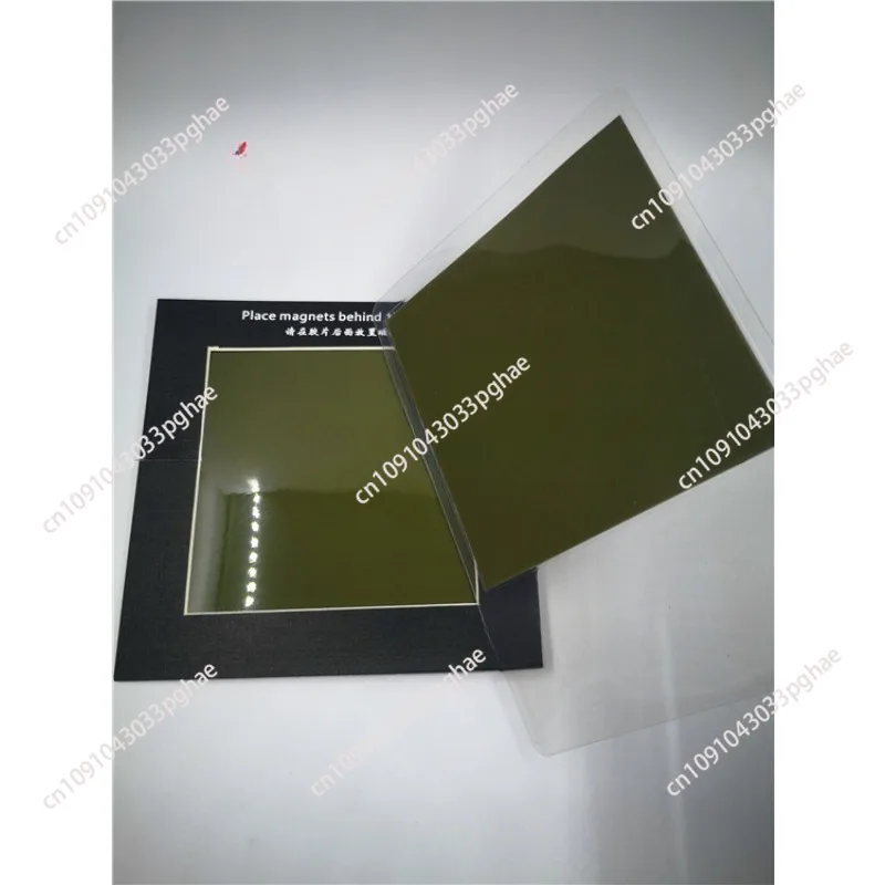 Magnetic Field Observation Film 4X6 Inch, Reusable Magnetic Observation Film, Magnetic Flux Display Sheet