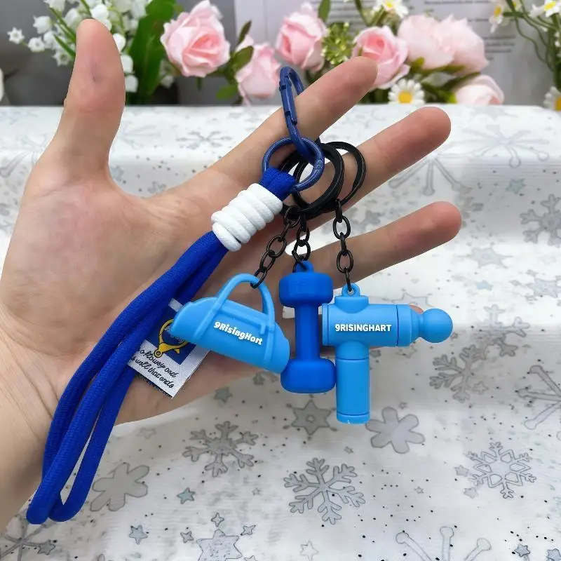 【W】1 Stück Fitness-Schlüsselanhänger für Fitnessstudio-Liebhaber, Premium-Geschenk für Sporttaschen, Wasserflaschen, D-Schnalle, Sportlicher Schlüsselanhänger-Zubehör – Detail 3