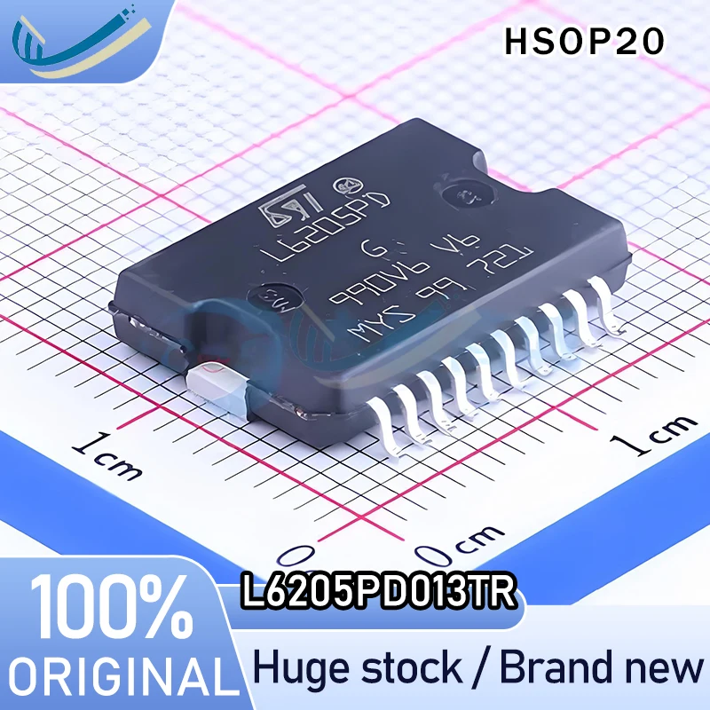 

(6-20piece)100% New L6205PD013TR HSOP20 6205 Chipset Professional one-stop ordering Brand new Adequate stock