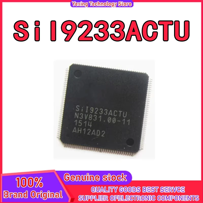 

SiI9233ACTU SIL9233ACTU SI19233ACTU TQFP144 микросхема 100% новый оригинал на складе