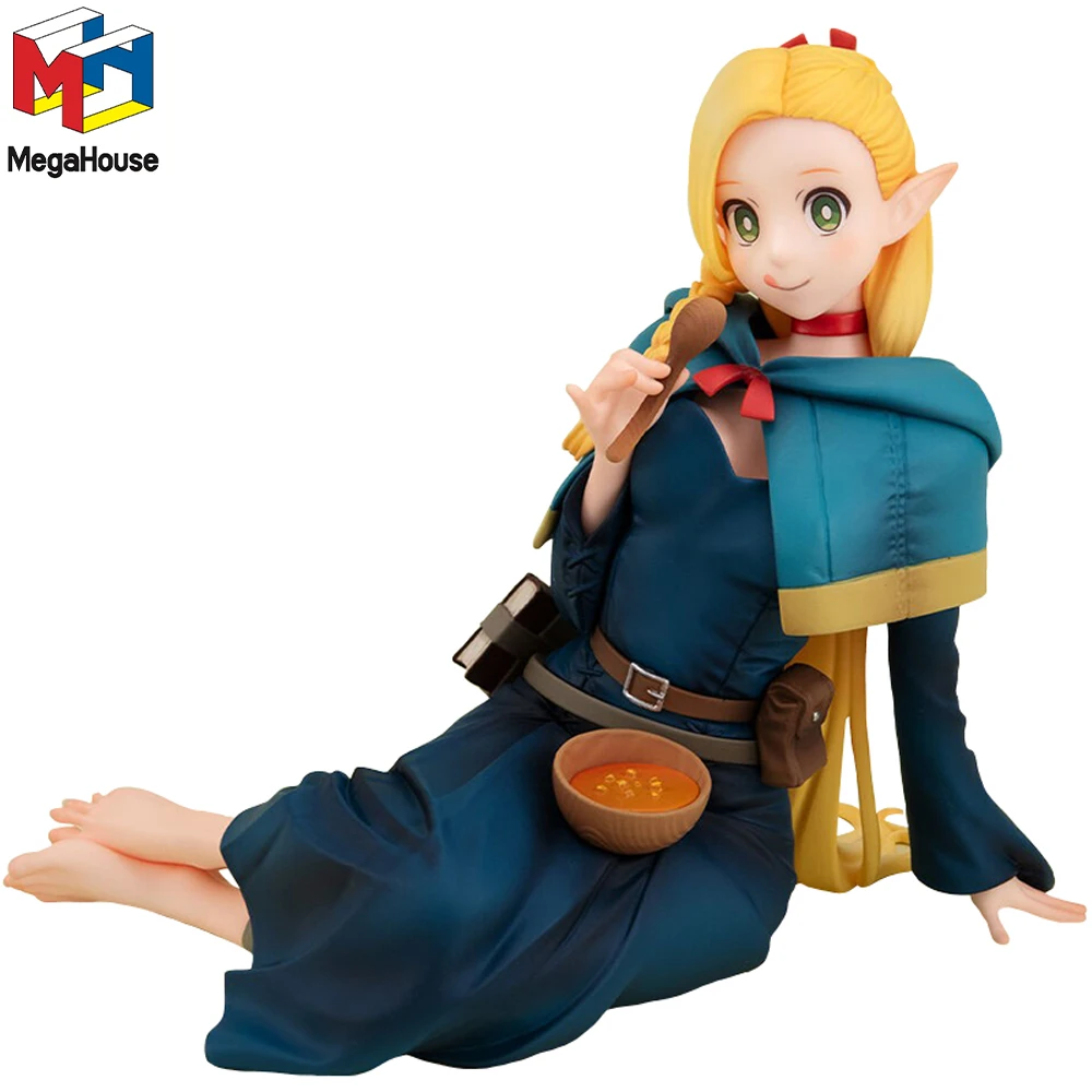 

Original Megahouse Melty Princess: Delicious in Dungeon Marcille 9cm Bishoujo Doll Collectible Anime Figure Model Toy