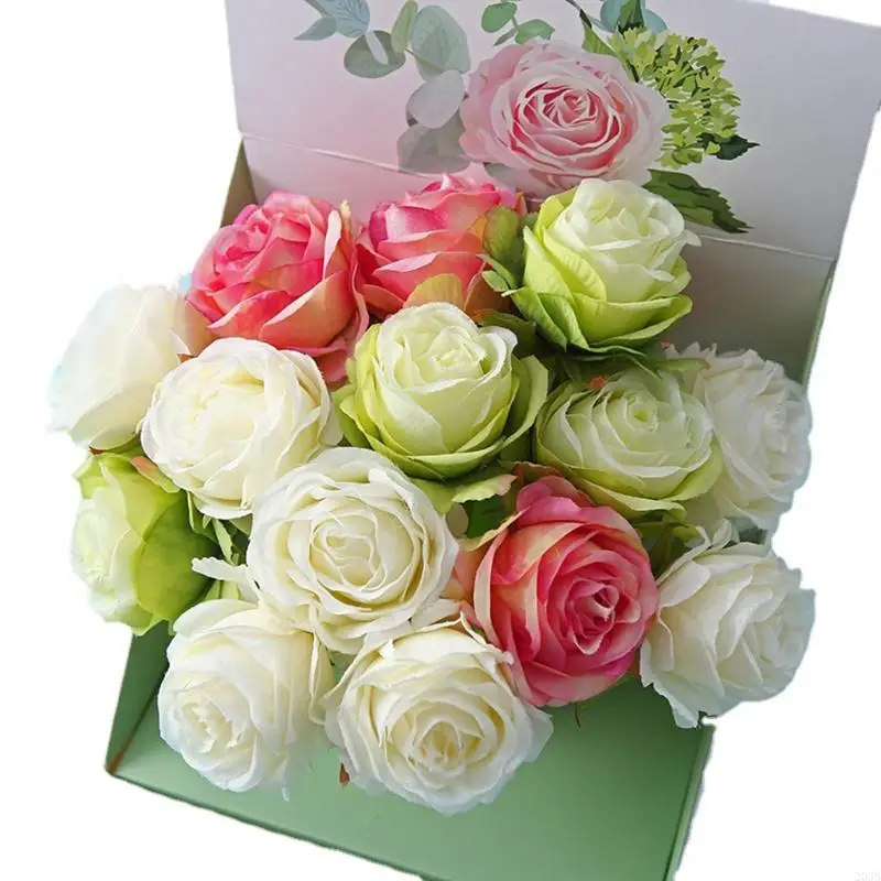 203B Пакет 3 новизны розовые цветочные гелевые ручки Черная Пополняемая подпись.