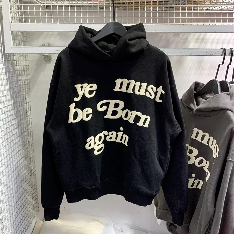 CPFM.XYZ Pullovers Hoodie Men Women High Quality Ye Must Be Born Again Kanye West Sweatshirt