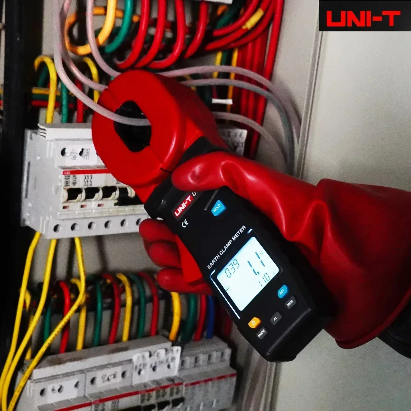 UNI-T Clamp Earth Resistance Tester UT273A UT273B Mutual Induction Ground Resistance Meter Loop Tester Leakage Current Test