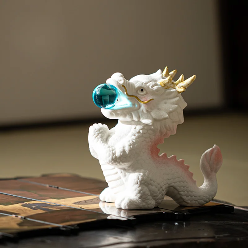 2024 Dragon Year Mascot Zodiac Home Living Room Desk Entrance Decoration Decoration Gift