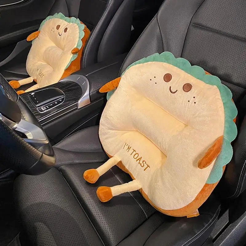 Car Seat Cushion Pad Plush Comfy Sofa Pillow Cushion Throw Seat Cushions Seat Mat Cartoon Chair Pillow Padding For Dorm Company