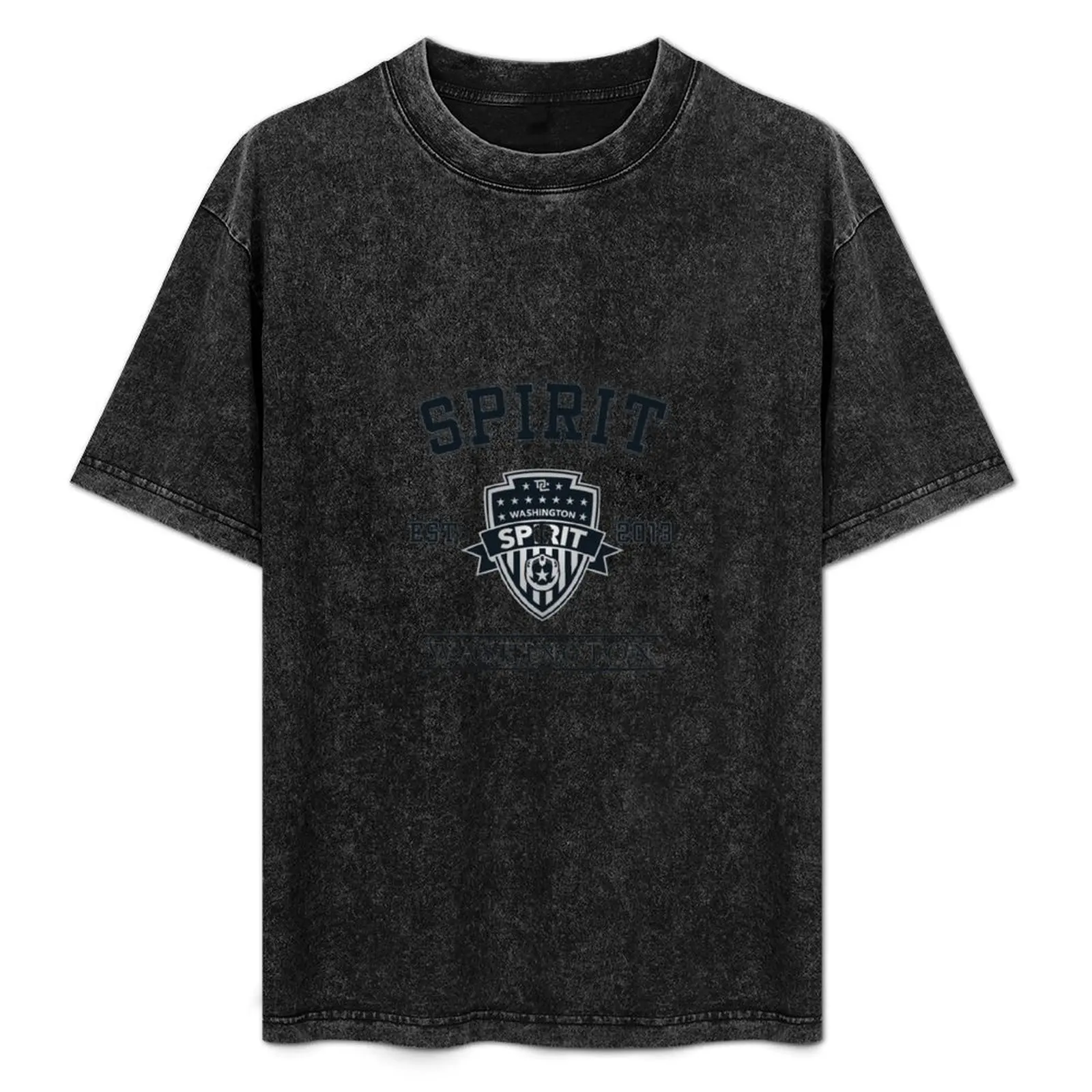 

Washington Spirit FC NWSL Vintage Logo T-Shirt Halloween Casual T-Shirt