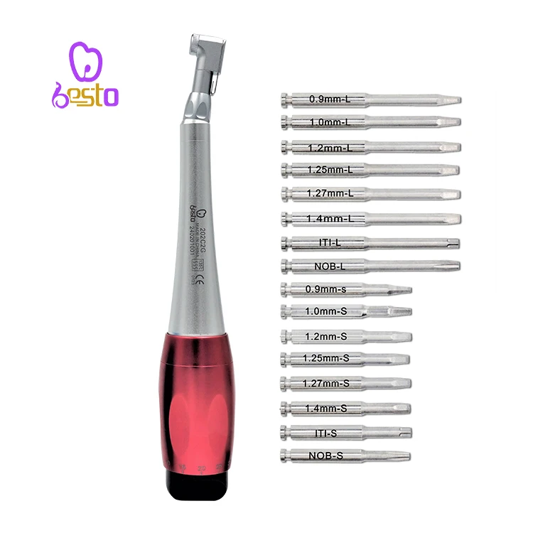 dent al Universal imp lant Torque Wrench Surgical Handpiece 5-35N.CM imp lant Screwdriver for Teeth Prosthetic dent al imp lant