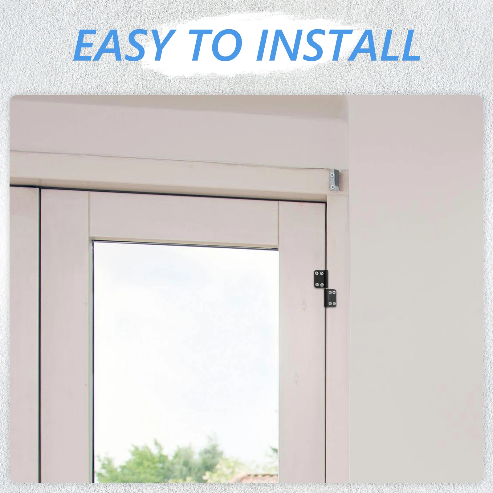 

1 комплект дверных петель для ванной комнаты, сверхмощный металлический съемный подъемник, замена внутренней дверной петли, прочный алюминиевый сплав