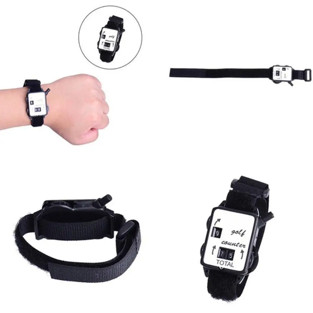 Golf Training Supplies Golf Score Stroke Keeper Count Watch Putt Counter Shot Wristband