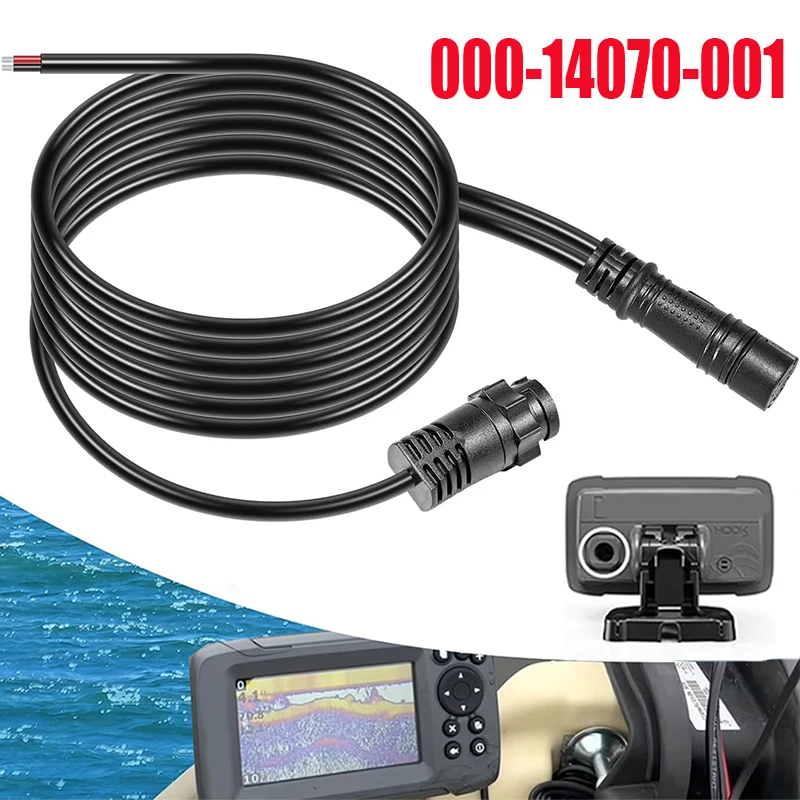 

00-14070-001 Xdcr Adapter HOOK2-4x Adaptor Y-Cable for Lowrance HOOK2-4x Fish Finder, for 7-pin Transducers