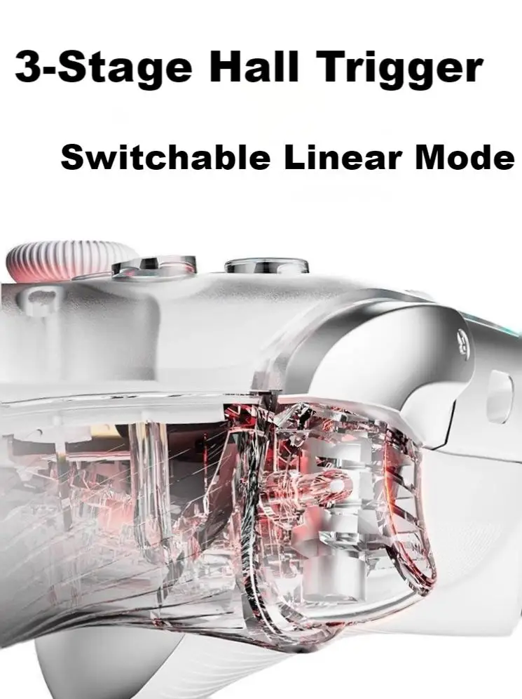 AOLION K20 TMR عصا التحكم أذرع التحكم في ألعاب الفيديو للتبديل 2/1Steam أندرويد iOS قاعة الهاتف تأثير عصا التحكم قاعدة شحن