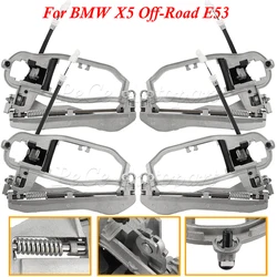 51218243615 51218243616 Door Handle Carrier Inner Outside Front Rear Left Right 51228243635 51228243636 For BMW X5 Off-Road E53