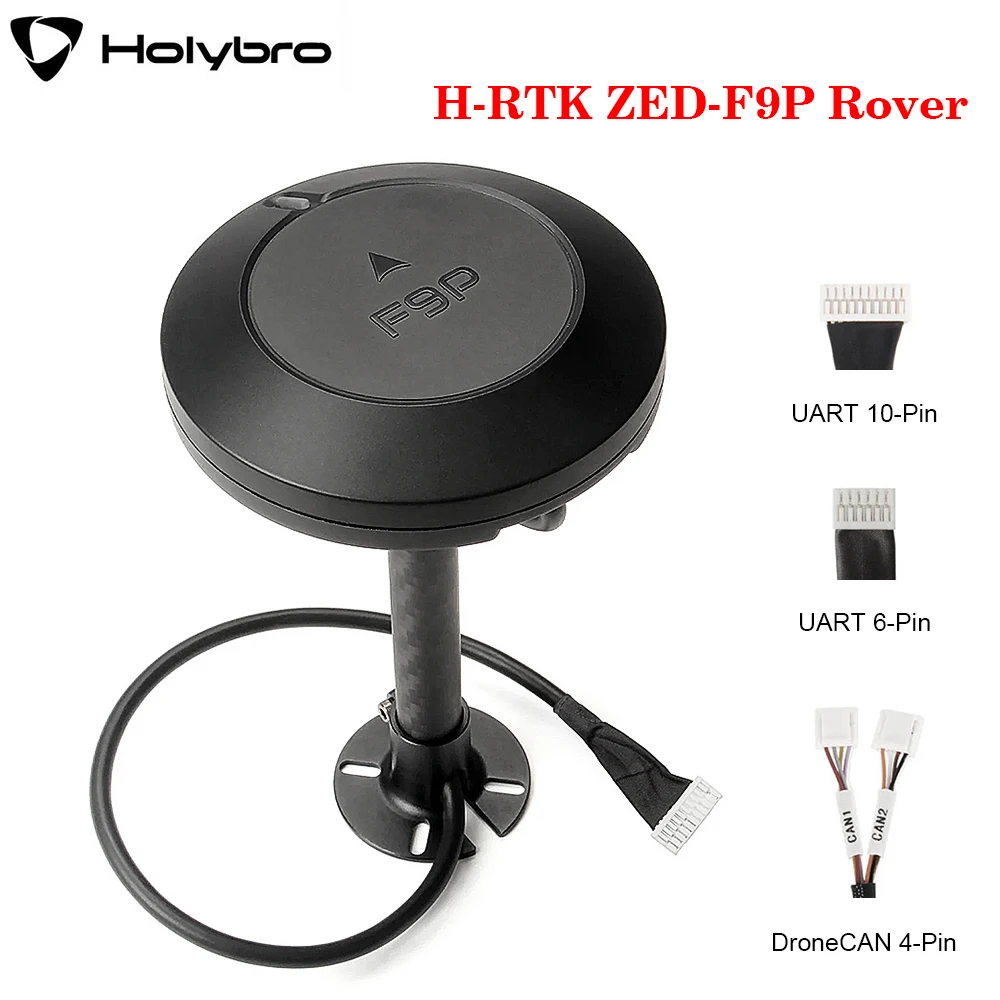 Holybro H-RTK ZED-F9P Rover Centimeter-Level Accuracy RTK Positioning High-Precision RM3100 Compass IP66 for RC FPV Drone