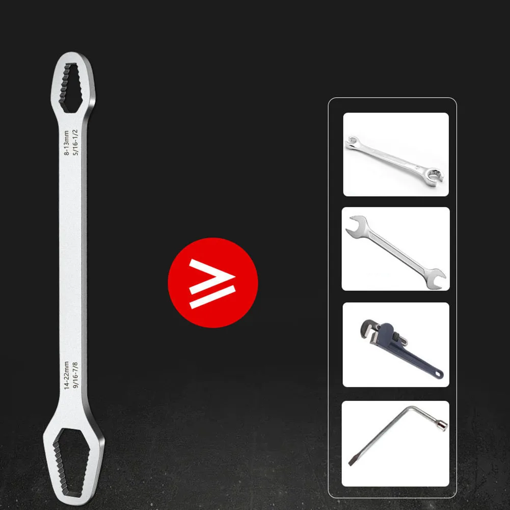 Совершенно новый гаечный ключ Torx 0,31-0,87 дюйма 160 мм * 5 мм 8-22 мм хром-ванадиевый удобный эффективный стальной гаечный ключ 8-22 мм
