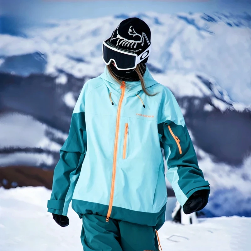 3L Waterproof 3M Cotton‑filled Men Women Snowboard Ski Jacket Pants Thick Warm Professional Snow Suit for Single Double Board