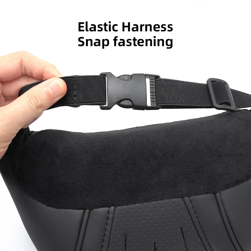 Seat Car Neck Pillow Leather Breathable Soft Headrest Accessories For Mk3 Mk2 6J Leon Mk1 Ibiza 6l Arona Exeo 5F 2 Cupra Altea R view 6