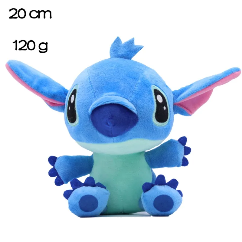 Disney-juguete de peluche de Lilo & Stitch Star para niños, muñeco de bebé, Animal de peluche suave, el mejor regalo para Navidad, lindo y Adorable