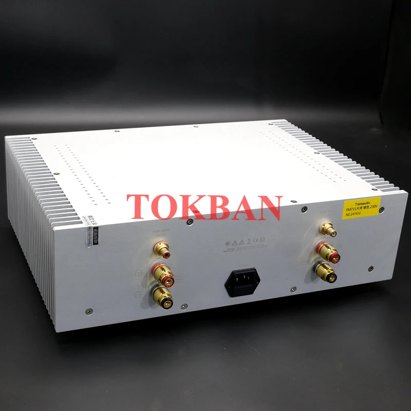 Tokban FM711 Amplificatore di potenza 150w * 2 Ad alta potenza ON MJL4281 Amplificatore audio HIFI a bassa distorsione a basso rumore