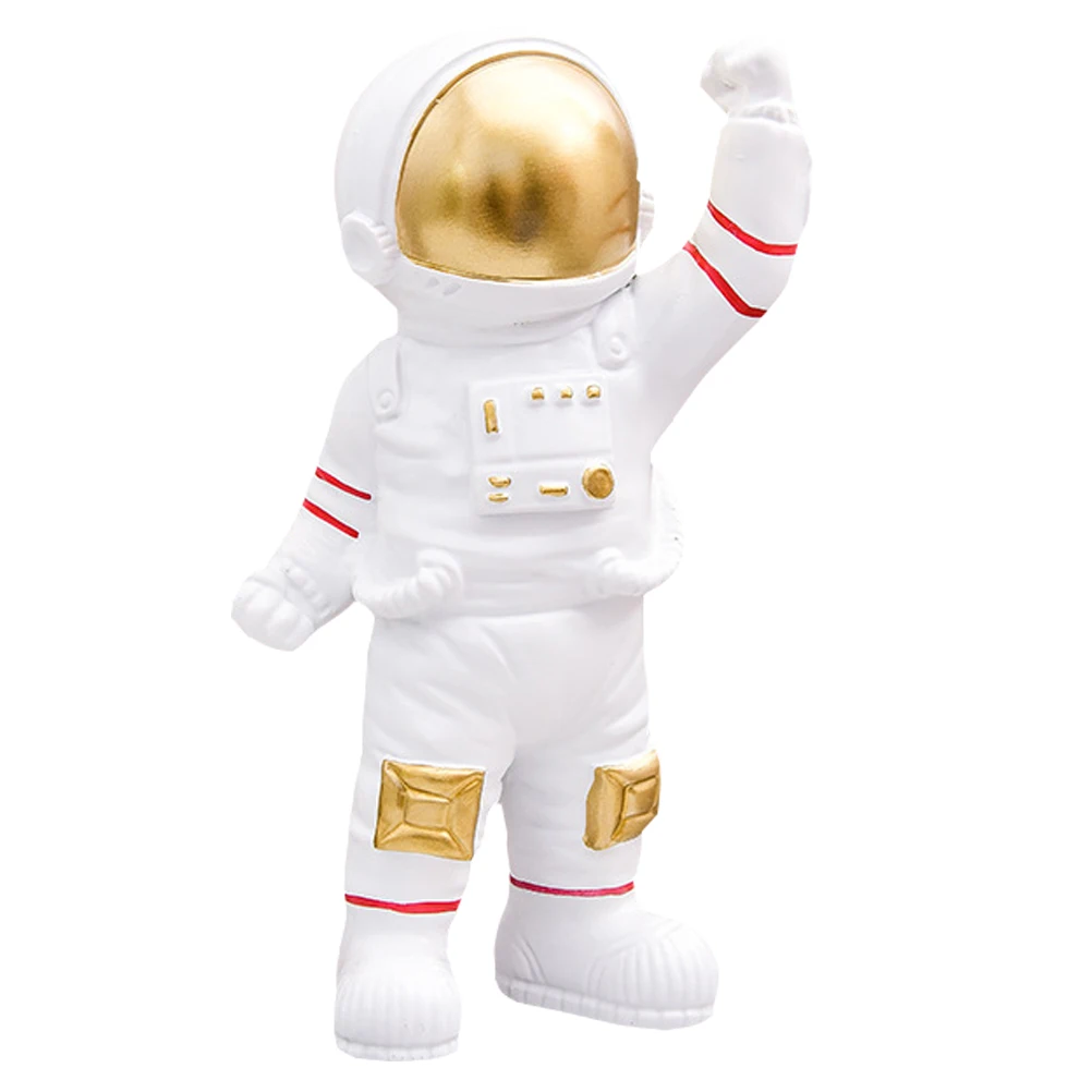 

Sculpture Astronaut Ornaments Child Decoration Space Resin Decorative Table Stand