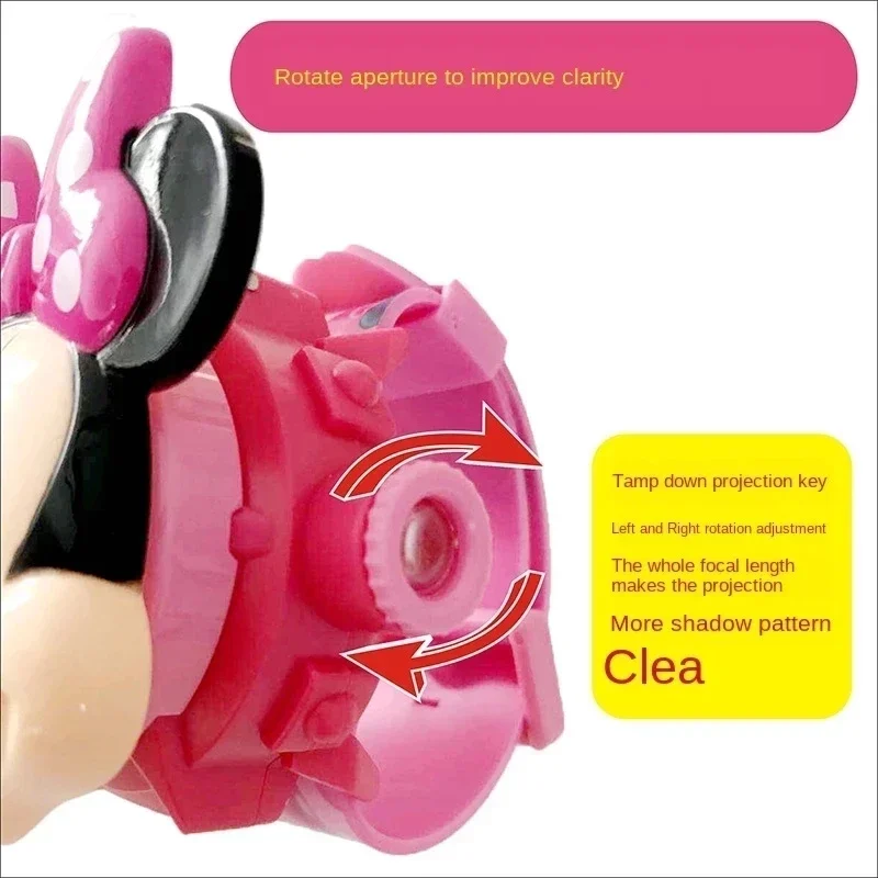 ساعة ديزني مارفل سبايدرمان الإلكترونية للأطفال، شخصيات كرتونية، ساعة معصم إسقاط فروزن ميني برينسيس، لعبة #5