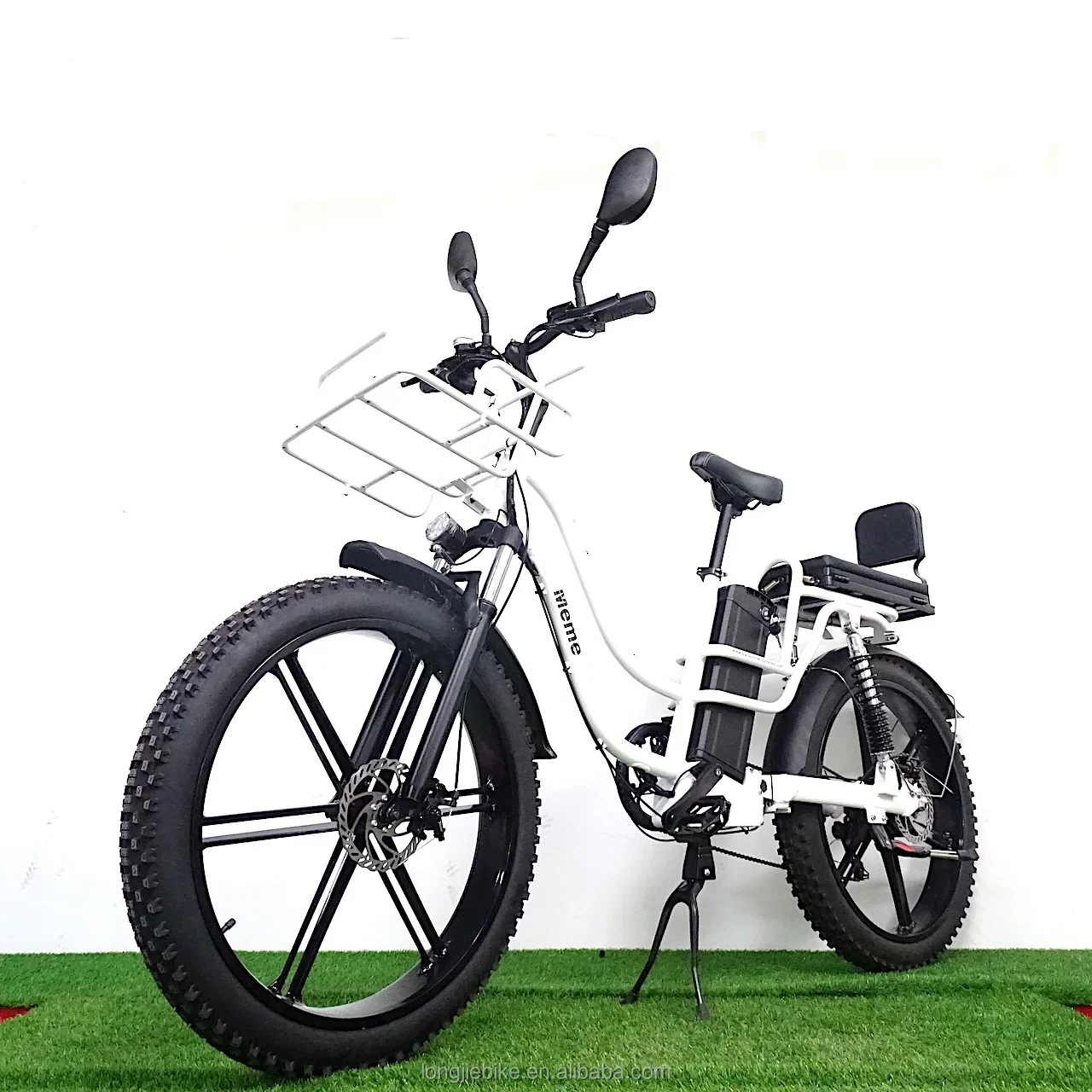 

750w 48v Motor 20Ah Battery Front Basket Electric E Bikes Cargo Bikes Prices Delivery Bicycle