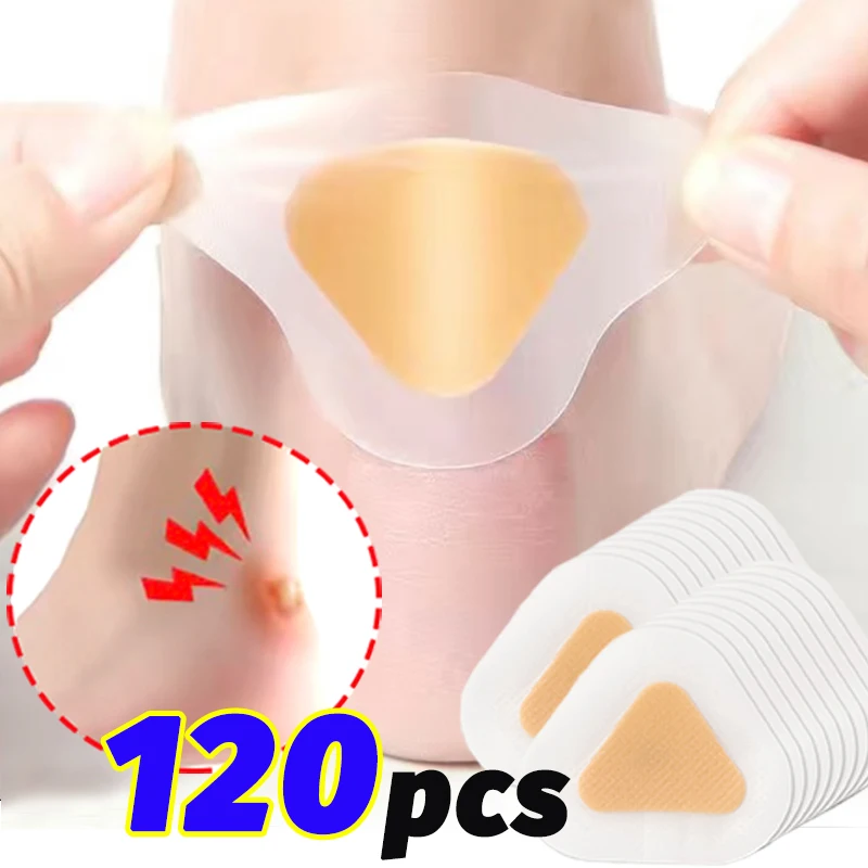 

10-120pcs Skin Color Gel Heel Protector Foot Patches Adhesive Blister Pads Heel Liner Shoes Stickers Waterproof Foot Cares Tools