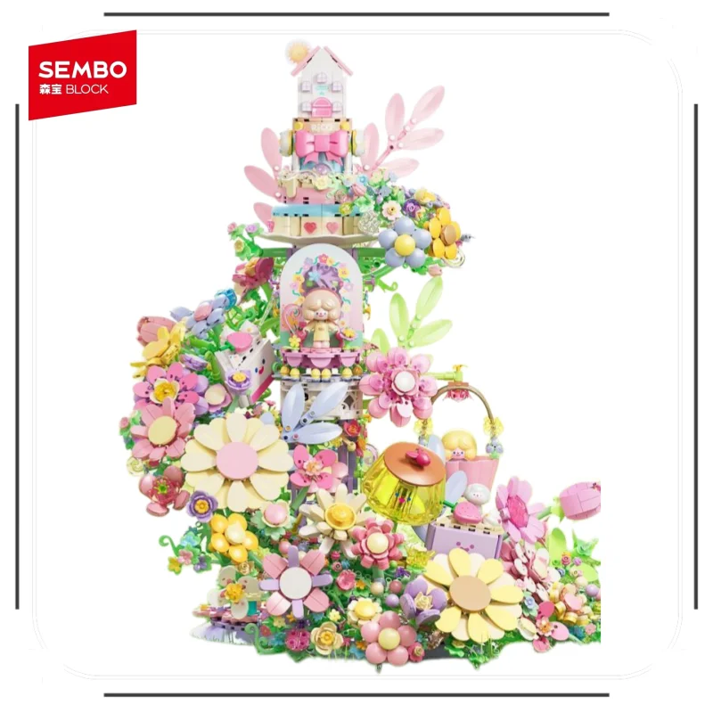 Model Kit Unicorn - Sembo Building Blocks Kit RiCO Sweet