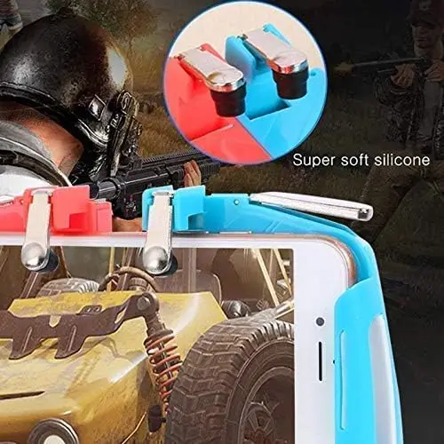 لـ AK16 Game Joystick Mobile Game Controller مشغلات Free Fire Pubg وحدة تحكم الهاتف المحمول المتوافقة مع Android IOS IPhone Xr X