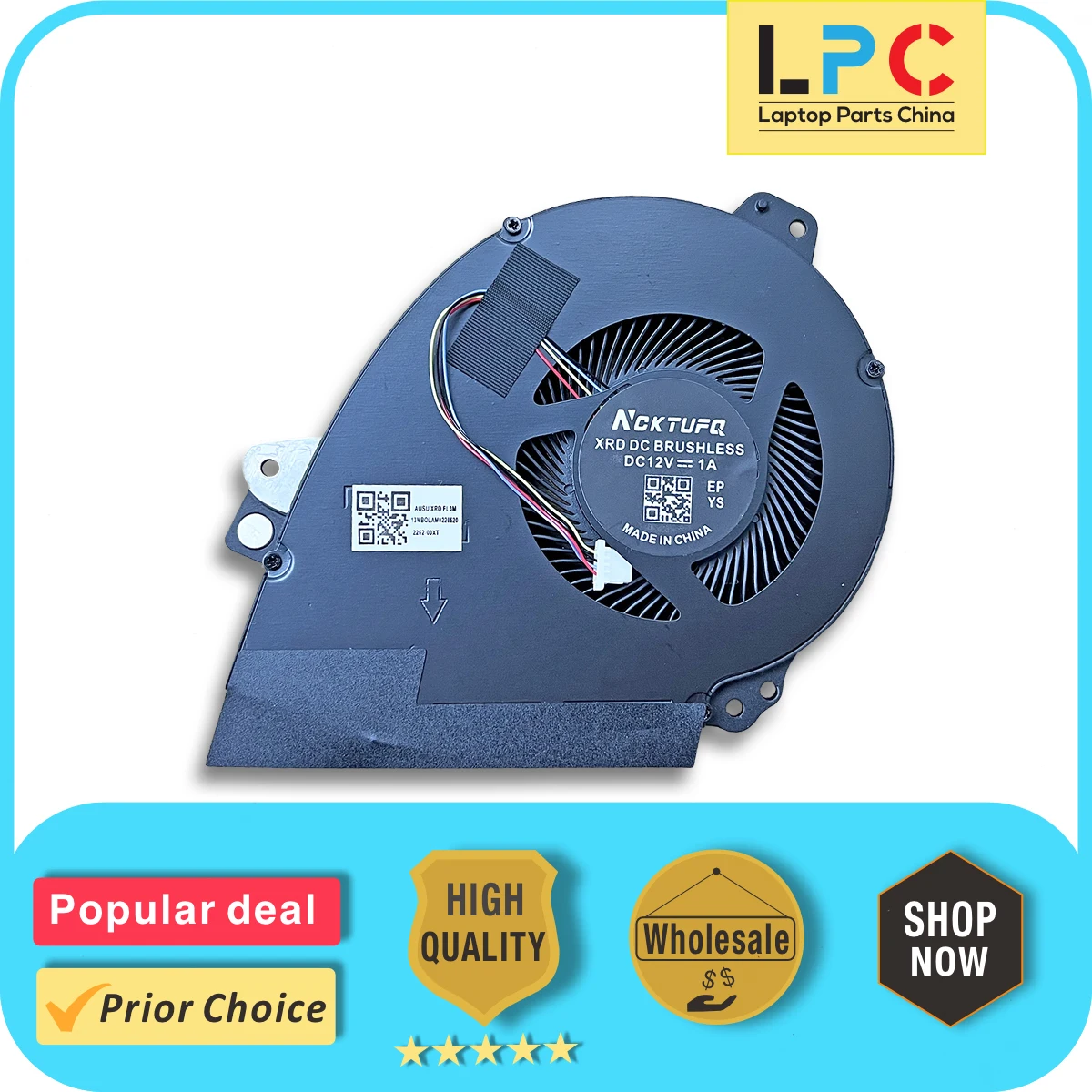 

For ASUS ROG GX501 GX501V G501VS GX501VSK CPU Cooling Fan 13NB0GU0P06011New Laptop Cooler Radiator Heat Sink