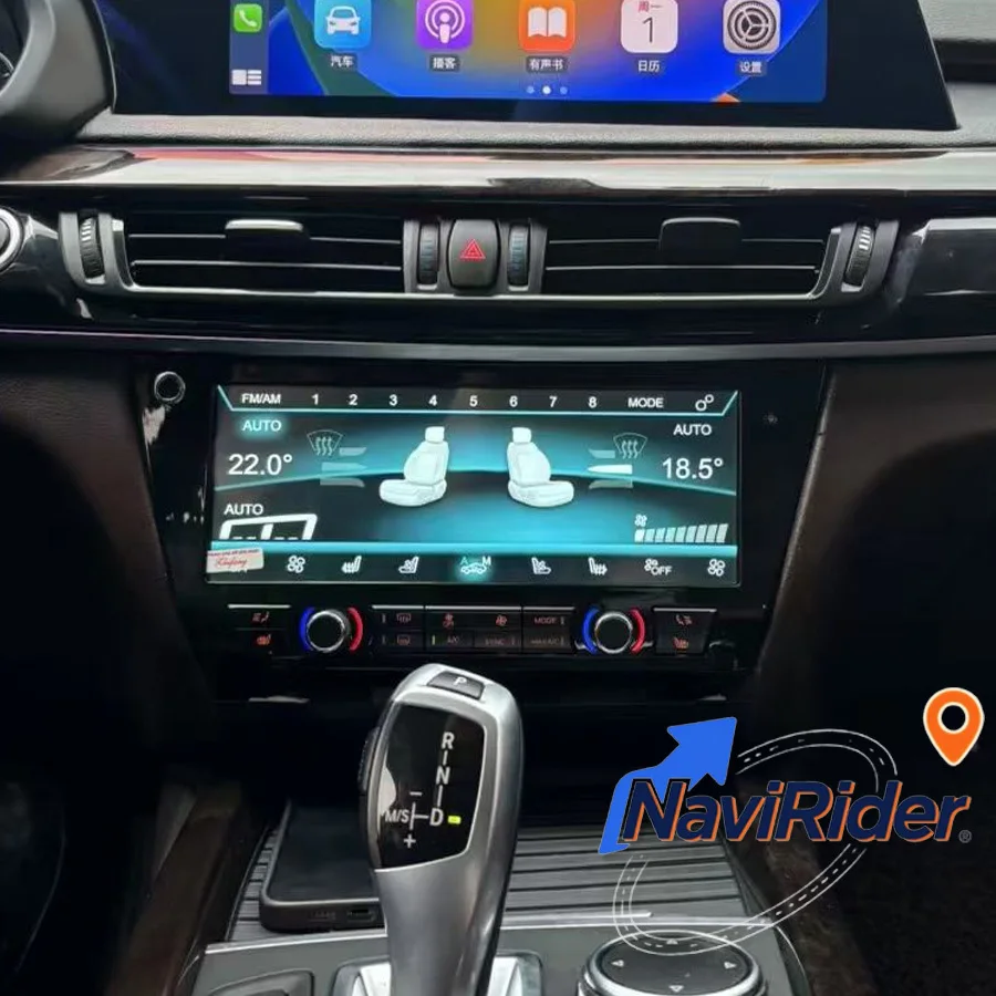 

10.25" Air Conditioner Conditioning Climate Board For BMW 5 Series X5 X6 F15 F16 2014-2018 Touch Control Screen Digital Panel