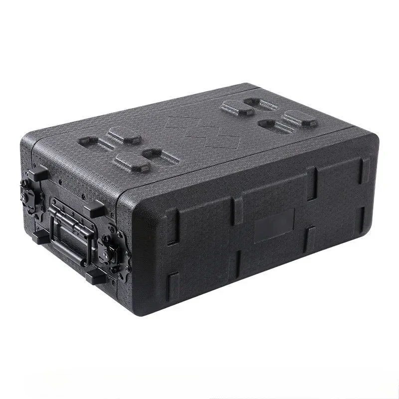 wireless microphone ABS aviation box new product PE plastic 2U microphone 4U digital power amplifier sequencer 3U box